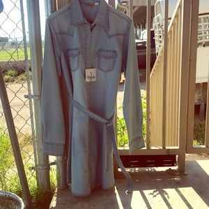 Denim Wrangler Shirt style Dress